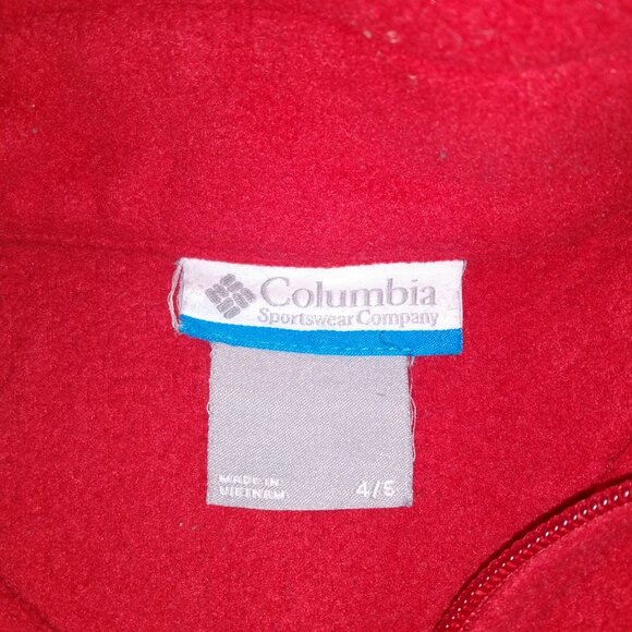 Red Columbia Sweater - Picture 8 of 8
